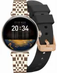 Smartwatch Gravity Viedpulkstenis / rozā zelts un melns