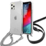 Guess GUHCP12LKC4GSSI Hardcase 4G Aizsargapvalks priek&scaron; iPhone 12 Pro Max 6,7" / caurspīdīgs