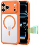 ESR Classic Hybrid telefono dėklas su MagSafe palaikymu iPhone 17 Pro | iPhone 18 Pro oranžinis