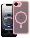 FULL MATTE MAG COVER case compatible with MagSafe for IPHONE 16E (SE 4 2025) light pink