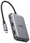 Ugreen USB-C 7in1 HDMI Hub USB-C USB-A SD/TF - Gray
