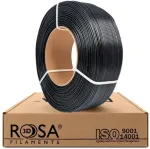 Filament PLA black 1.75mm 1kg refill Rosa3D