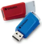 Pendrive Verbatim Store `n` Click USB    3.0 32GB 2 pcs red/blue 49308