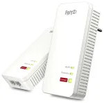 FRITZ! Powerline 1240 AX WLAN Set 20003021 Powerline adapterių rinkinys baltas