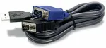 TRENDnet KVM kabelis USB / VGA 5m