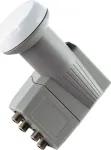 Schwaiger Quad-Switch LNB 4 satelitų atsparus orui Grey
