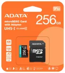 Karta ADATA Premier Pro MicroSDXC 256 GB Class 10 UHS-I/U3 A2 V30 (AUSDX256GUI3V30SA2-RA1)