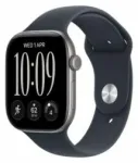 I&scaron;manusis laikrodis Apple Watch Series 12 GPS 46mm Space Grey aliuminio korpusas su Navy Blue sportiniu dirželiu - S/M
