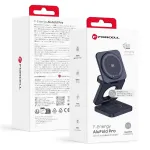 FORCELL AluFold Pro 25W 3in1 Qi 2.2 Ultra-Fast Wireless Desk Charger for iPhone and Samsung compatible with MagSafe, Apple Watch, Samsung Watch blue