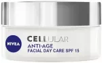 Nivea Anti-Age Cellular Skin Rejuvenation Day Cream SPF 15 - 50 Ml