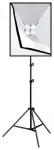 Studio set Puluz softbox 50x70cm, tripod, LED bulb 4 pcs PU5071EU