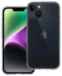 SUPER CLEAR HYBRID telefono dėklas iPhone 14 skaidrus