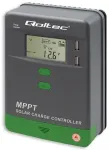 Qoltec Solar Charge Controller MPPT with Temperature Sensor 20A | 12V / 24V | LCD | 2 x USB | GEL | LiFePO4