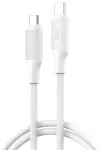 XO NB-Q265B duomenų perdavimo ir įkrovimo laidas | USB-C į USB-C | PD | 60W | 1m | baltas