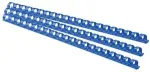 Spirāles plastmasas 14mm 125lp. FOROFIS 100gab. zilas