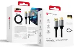Cable Display Port to Display Port 2.1 Forcell 16K 60Hz/8K 120Hz/4K 240Hz - High Speed, HDR, Ethernet, G-SYNC/FreeSync, 80Gbps, 2 m black
