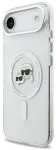 Karl Lagerfeld IML K&CH Heads Metal Frame MagSafe Case Aizsargapvalks priek&scaron; iPhone Air / caurspīdīgs