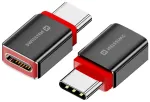 Swissten DataGUARD Uzlādes Adapteris ar Datu Bloķē&scaron;anu USB-A uz USB-C