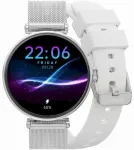 Smartwatch Gravity Viedpulkstenis ar 2 siksniņām GT26-8 / sudrabains-balts