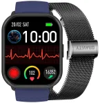 Smartwatch Gravity Siksniņa + aproce GT43-5 / melns