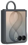 Samsung EF-EF776CBE Silicone Magnetic Cover with Ring Aizsargapvalks priek&scaron; Galaxy Z Flip 8 / melns