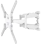 ONKRON Monitor desk mount for 37&rdquo; &ndash; 70 Inch LCD LED OLED Screens, White