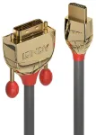 Lindy HDMI - DVI-D kabelis 10m Gold (36198)