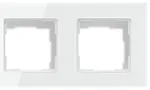 Avatto 2 Socket TS20 light switch frame (white)