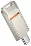 Pendrive 64GB USB 3.0 (USB C) Hoco UD17 nickel