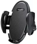 AWEI X73 automobilinis telefono laikiklis ant oro grotelių 4.0-6.8" suderinamas su MagSafe juodas