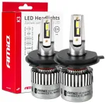 LED Headlights K3 Series H4/H19 12V 6000K canbus AMIO-03682