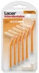 Lacer Interdental Brush Lacer Orange Extrathin Soft mink&scaron;tas tarpdančių &scaron;epetėlis 0,5 mm