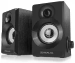 Kolonėlės REAL-EL S-200 juodos spalvos