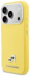Karl Lagerfeld PU Karl and Choupette Heads Pins MagSafe Case Aizsargapvalks priek&scaron; Apple iPhone 17 Pro Max