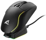 Sharkoon pelė Shark SGM50W optinė 6 mygtukų 6.400 DPI Black