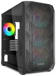 Sharkoon korpusas MK3 RGB Micro-ATX 1x stiklas Black