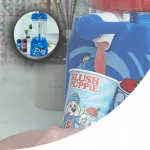 Elektrinis ledų gaminimo aparatas Jamara Fizz SlushPuppie ledų aparatas 1L mėlynas su čiaupeliu