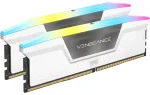 DDR5 64GB PC 6000 CL30 CORSAIR KIT (2x32GB) VENGEANCE RGB W pakuotėje