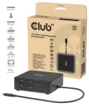 Club3D USB-C 12in1-Dock >2xDP/2xHDMI/3xUSB-C/ 8K30Hz PD100W