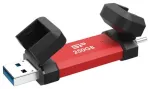 Silicon Power 250GB USB Stick DS72 Typ A+C 1050/850MB`s Red