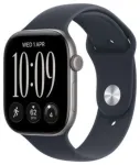 I&scaron;manusis laikrodis Apple Watch Series 12 (2026) GPS 46mm Space Gray aliuminio korpusas, Navy Blue sporto dirželis S/M EU MJEH4 - TIK DĖŽUTĖS PAŽEIDIMAS