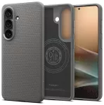Spigen Liquid Air Mag telefono dėklas su MagSafe palaikymu Samsung Galaxy S26 (S942) pilkas