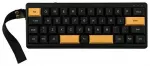 Mechanical keyboard Epomaker TH40 Wisteria Linear Switch black-gold