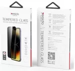 YESIDO 5D Privacy grūdintas apsauginis stiklas telefonui iPhone 15 Pro (privatumo efektas)