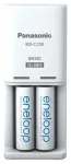 Panasonic Eneloop Compact Baterijas Lādētājs + 2x AA 2000 mAh