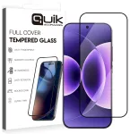 Quik Accessories Full Cover Tempered Glass Aizsargstikls Priek&scaron; Xiaomi 17 Pro Max