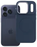 Case for iPhone 18 Pro / 17 Pro Frame Mag Cover compatible with MagSafe navy blue