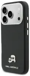 Karl Lagerfeld PU Karl and Choupette Heads Pins MagSafe Case Aizsargapvalks priek&scaron; Apple iPhone 17 Pro Max