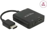 Adapteris AV Delock HDMI - Toslink Black (63276)