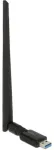 Antena Delock DELOCK USB3.0 Dualband 300Mbps WLAN adapteris su i&scaron;orine antena